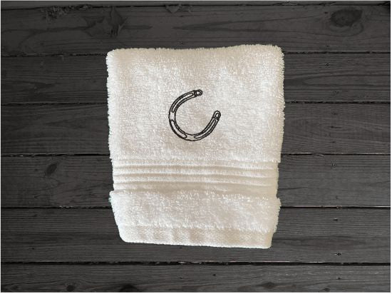 High Quality Luxury Turkish Washcloth durable soft and absorbent, finished edges with a decorative band.  Washcloth 13" x 13". Embroidered with a custom design. You can personalize with an initial on the washcloth or just the designs. These luxury towels will make a wonderful wedding gift, housewarming gift, or for your own bathroom decor. Borgmanns Creations