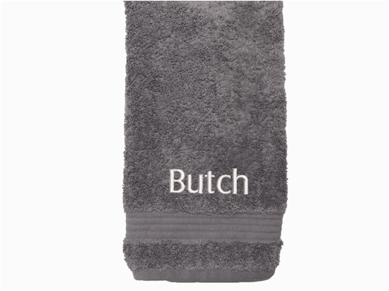 High Quality Luxury Turkish Grayhand  towels durable soft and absorbent, finished edges with a decorative band. Set has 1 bath towel 27" x 50", 1 hand towel 15" x 27", 1 washcloth 13" x 13. Embroidered with a name. You can personalize the towel set with a name and an initial on the washcloth . These luxury towels will make a wonderful wedding gift, housewarming gift, or for your own bathroom decor. Borgmanns Creations