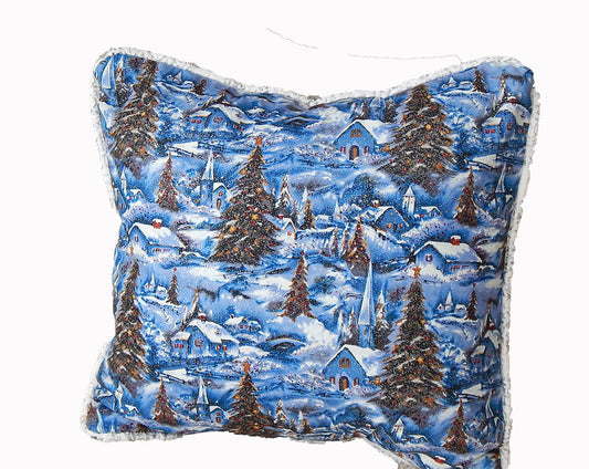 Christmas Throw Pillow - Decorative Family Gift 18 x 18