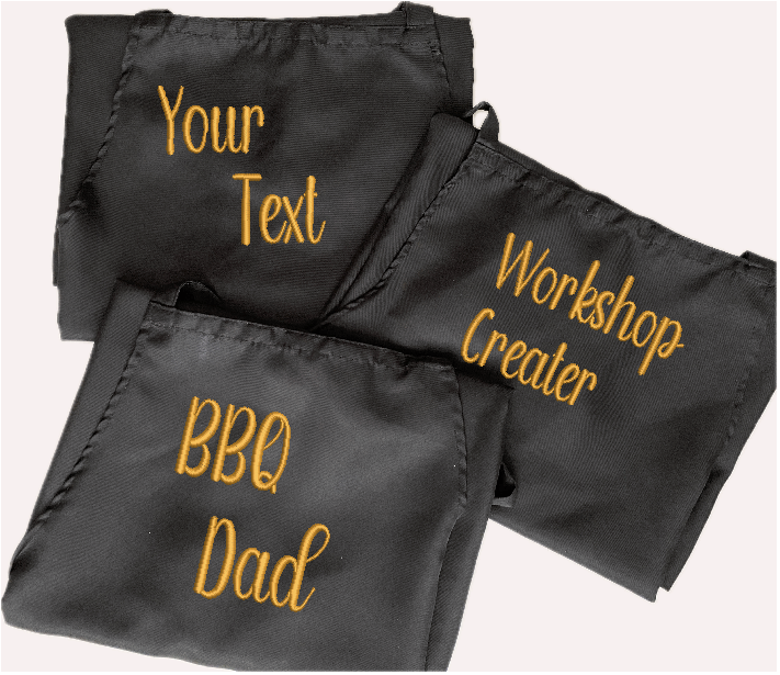 Personalized Embroidered Apron