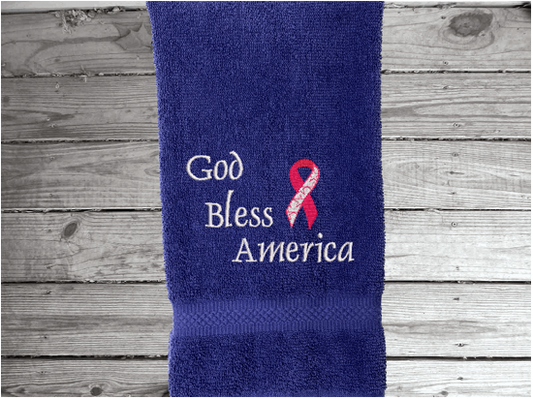 Patriotic Hand Towel, Gift for the Holidays