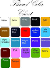 Load image into Gallery viewer, Thread color chart  - handkerchief - Bprgmann Creations -3
