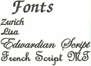 Fonts - handkerchiefs - - Borgmanns Creations - 5