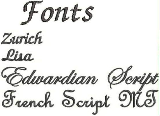Fonts - handkerchiefes - Borgmanns Creations - 5