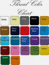 Load image into Gallery viewer, Thtead Color Chart - handkerchiefes - Borgmanns Creations - 6
