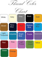 Load image into Gallery viewer, Thread Color Chart -  handkerchiefs - Borgmanns Creations 
