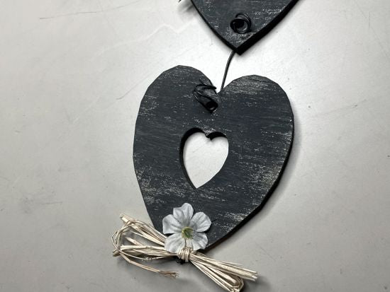 Wood wall art wall hangings, laser cut luan wood, green acrylic paint, layered wood, wire, flower, heart design gift for mom, THIS LISTING IS FOR ONE wall hanging not found in any store, as a gift for your home, housewarming idea for a friend - Borgmanns Creations 